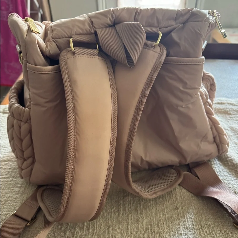 Happ diaper bag in dusty rose - Picture 4 of 5